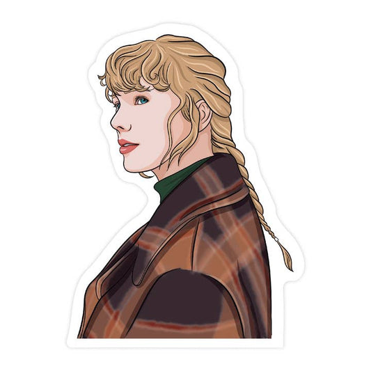 S41 Taylor Evermore Pop Culture Sticker