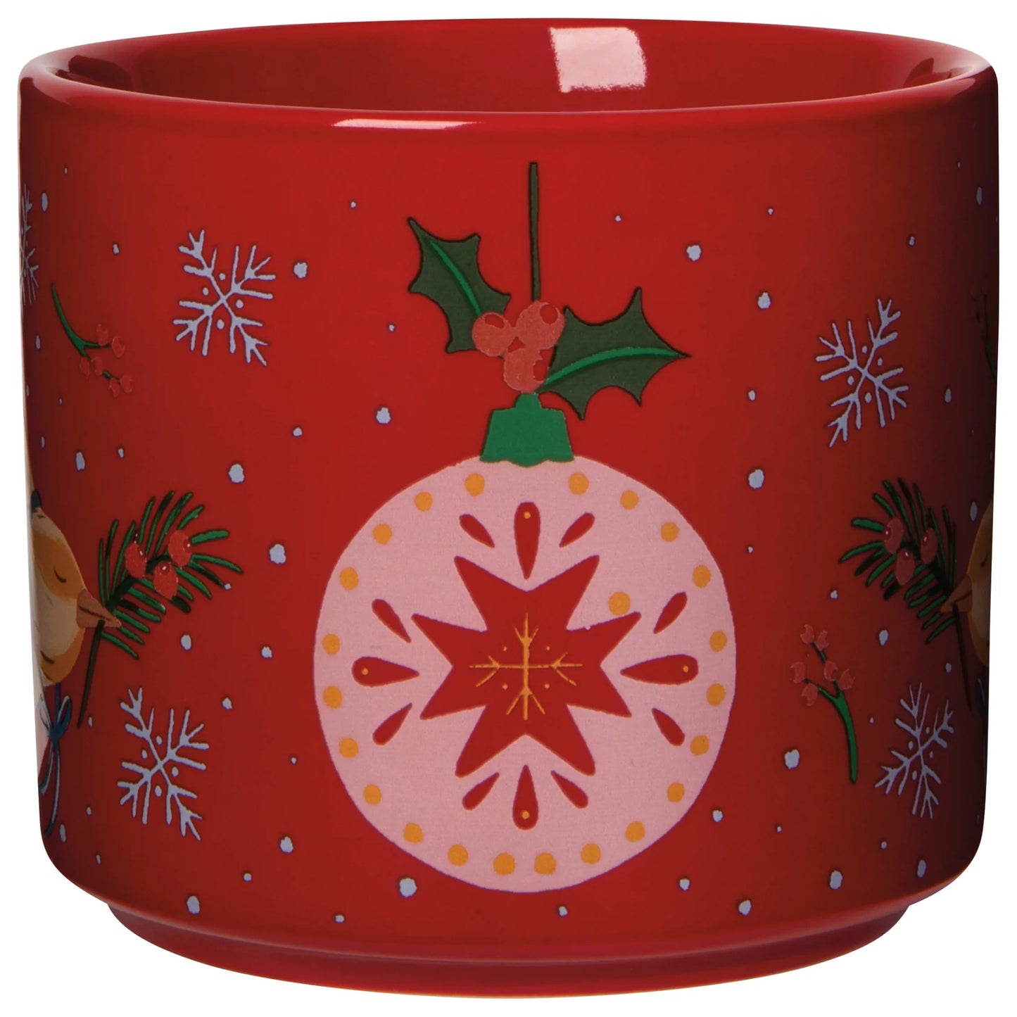 Season's Tweetings Mug With Lid