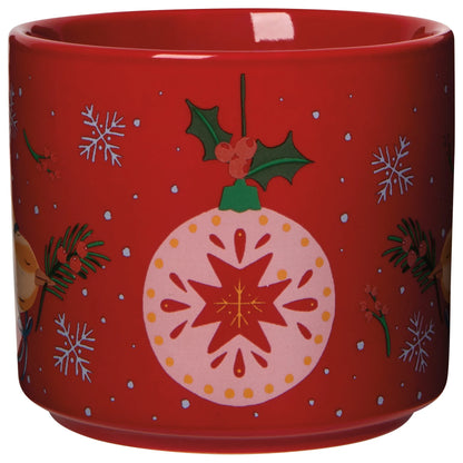 Season's Tweetings Mug With Lid