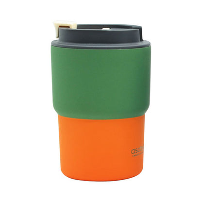 Coffee Express Pastel Green Short Travel Mug