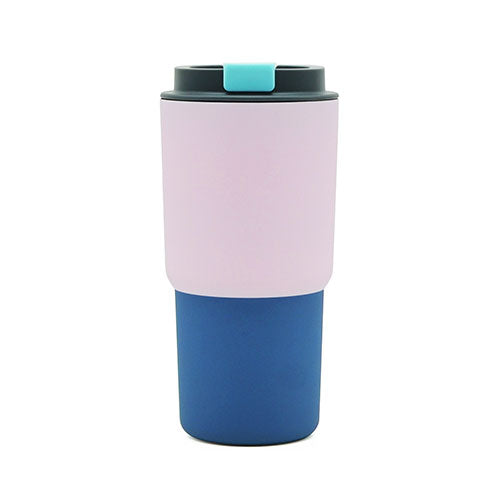 Pick Me Up Pastel Pink Tall Travel Mug