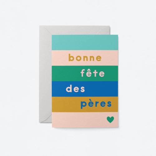 Bonne Fete Des Peres Card