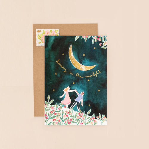 Dancing In The Moonlight Card