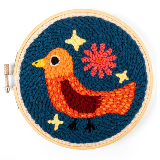 Punch Needle Kit Bird