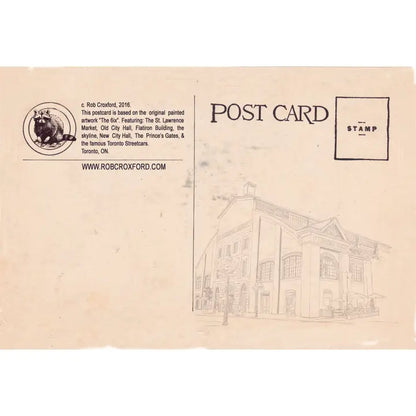 The 6ix Toronto Postcard