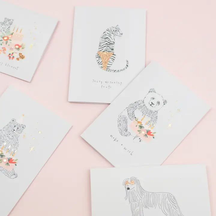 Happy Birthday Sparkle Bum Card