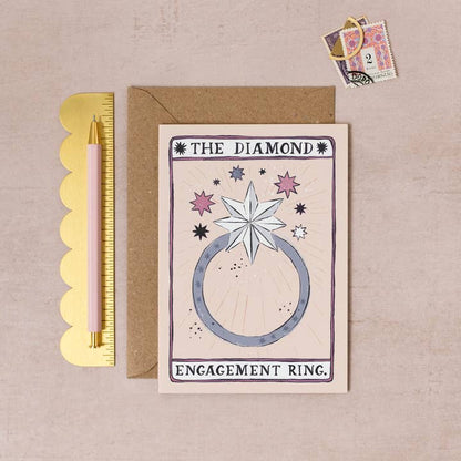 Tarot Engagement Ring Card