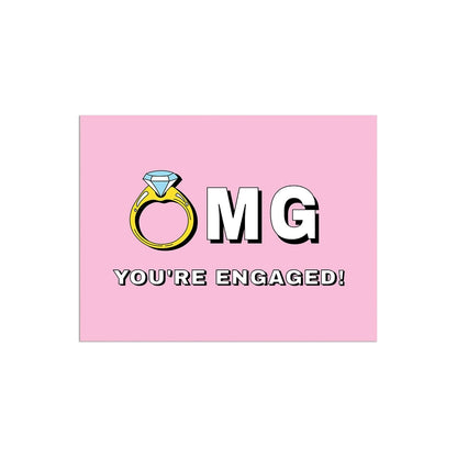 OMG Engaged! Card