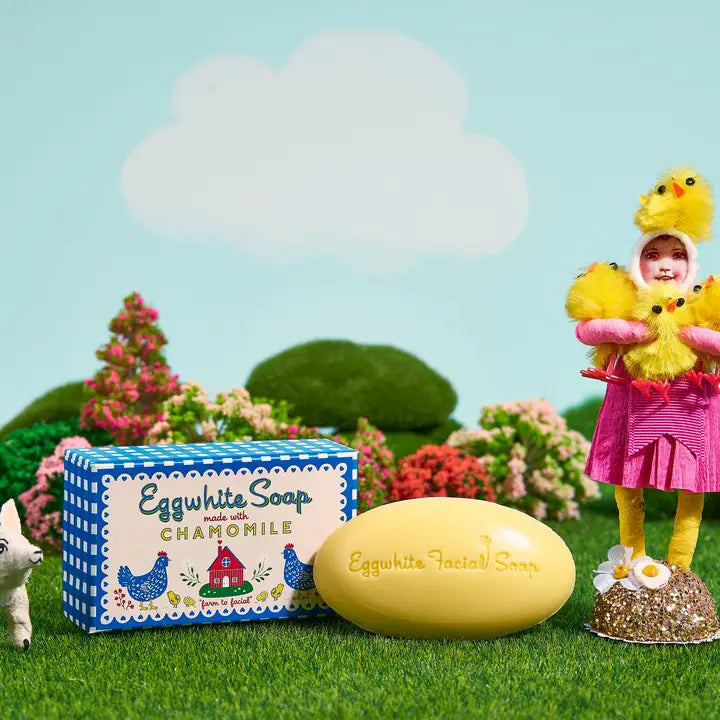 Eggwhite and Chamomile Facial Soap