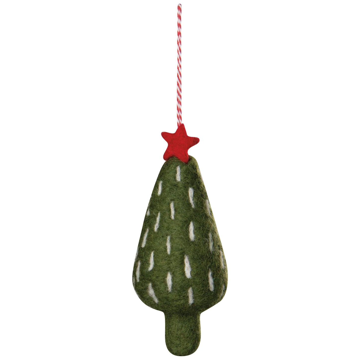 F57 - Felt Yuletide Ornament