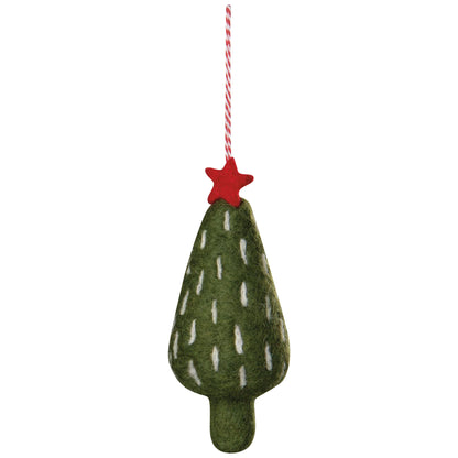 F57 - Felt Yuletide Ornament