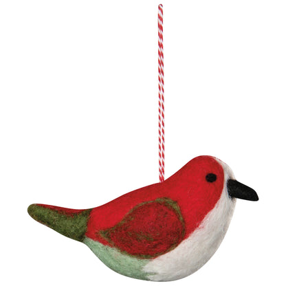 F87 - Felt Bird Ornament