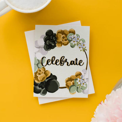 Celebrate Greeting Card
