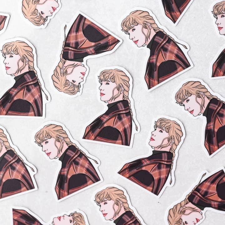 S41 Taylor Evermore Pop Culture Sticker