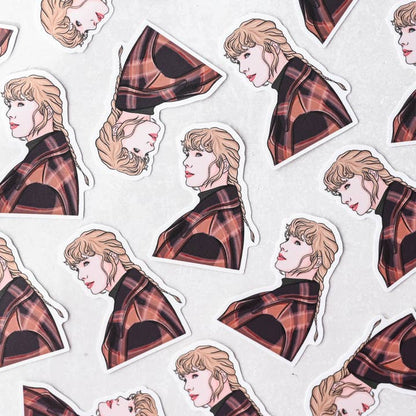 S41 Taylor Evermore Pop Culture Sticker
