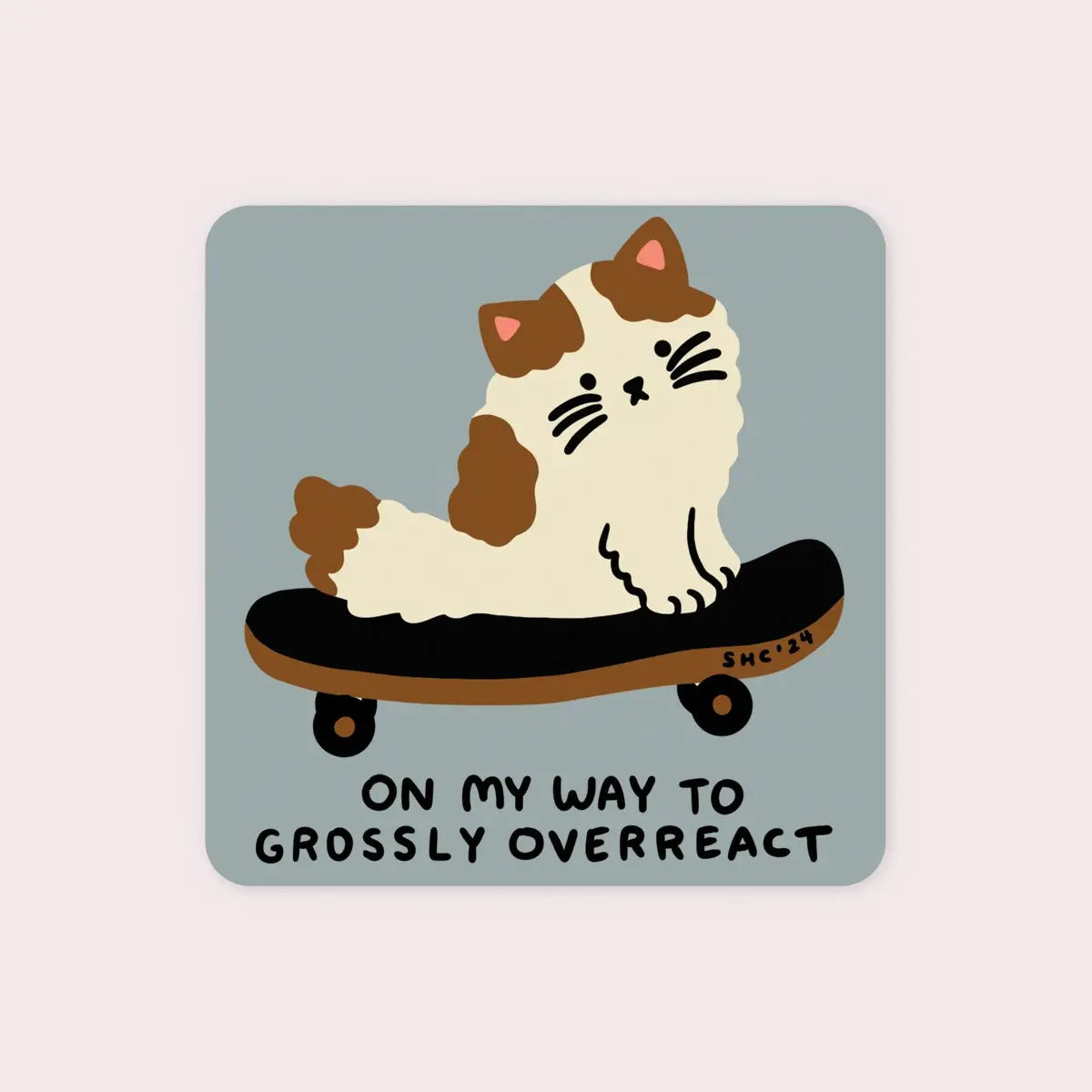 S96 Overreact Vinyl Sticker
