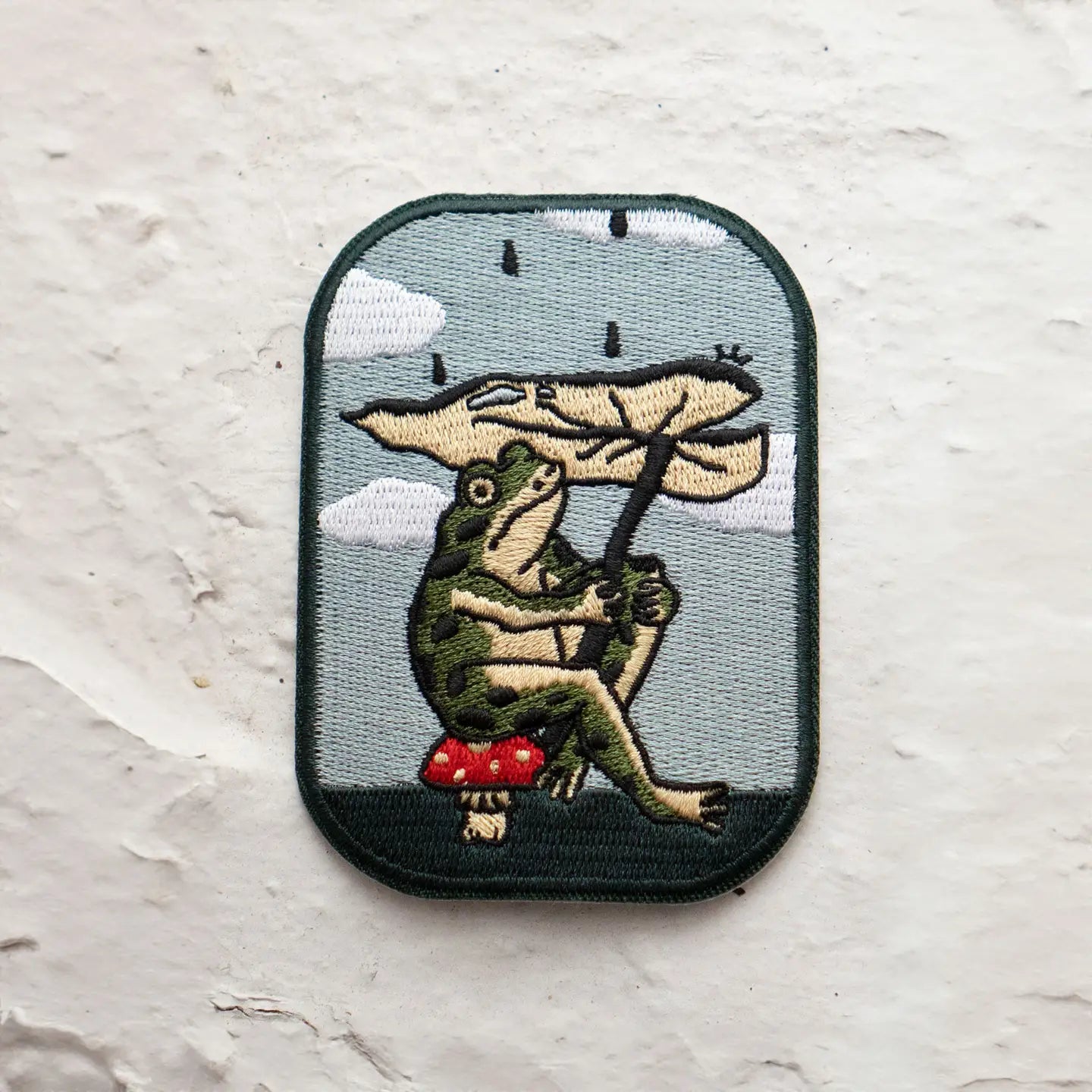 #19 Leaf Umbrella Frog Sticky Patch