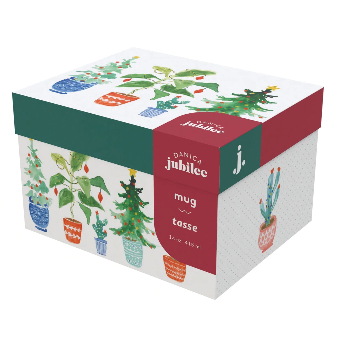 Jingle Plants Mug in a Box