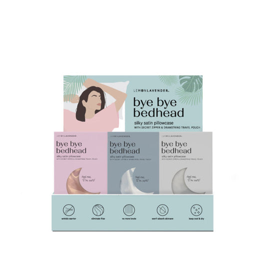 Bye Bye Bedhead Silky Satin Pillow Case