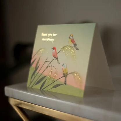 Thank You For Everything Greeting Card