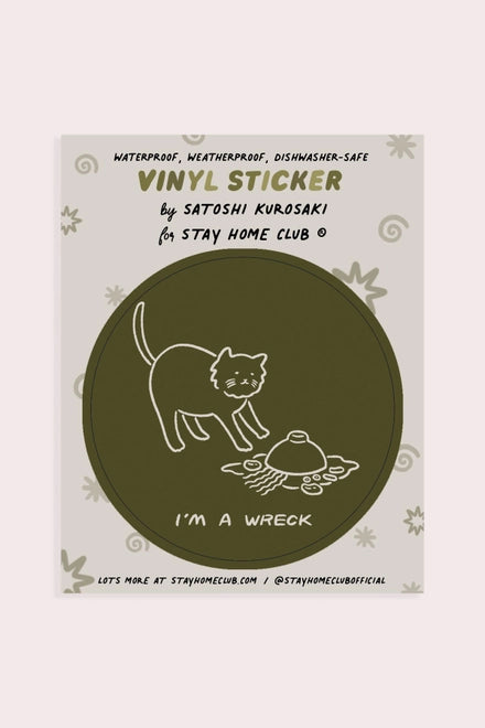 S84 I'm A Wreck (Soup) Vinyl Sticker