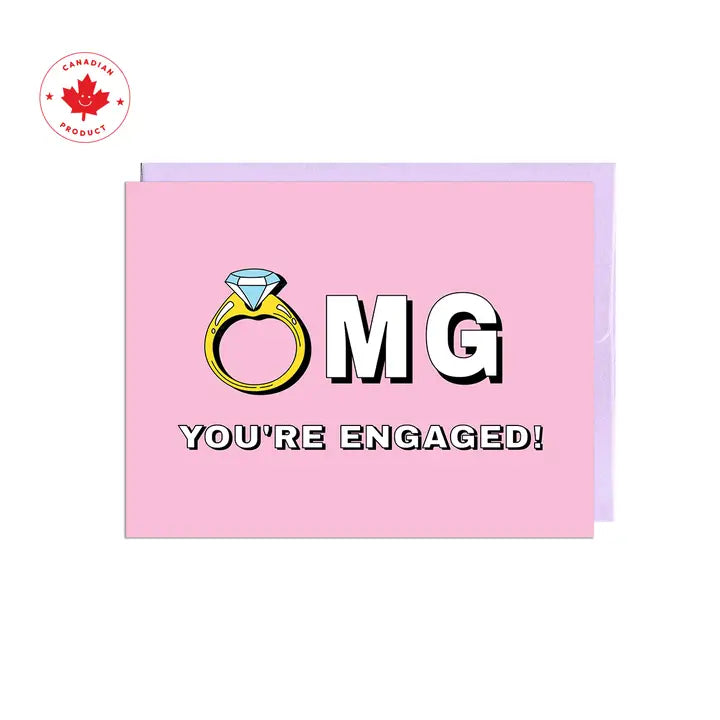 OMG Engaged! Card