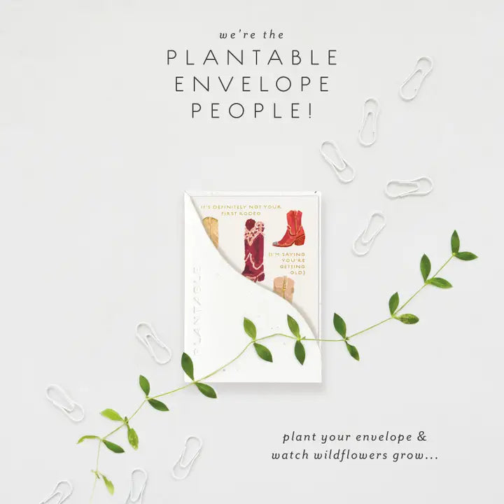 Not 1st Rodeo Sprout Mini Greeting Card
