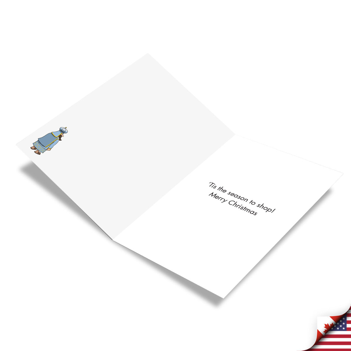 Gold Purchase Christmas Card