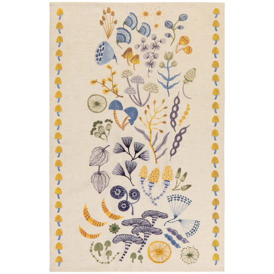 Wildgrove Embroidered Tea Towel