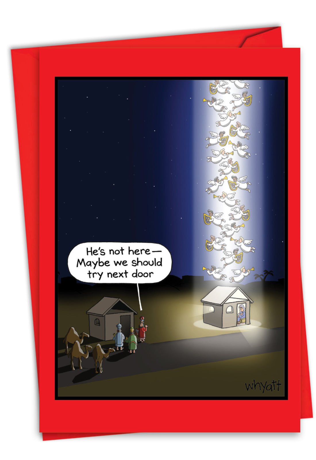 Guiding Light Christmas Card
