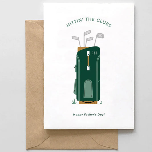 Hittin' The Clubs Card