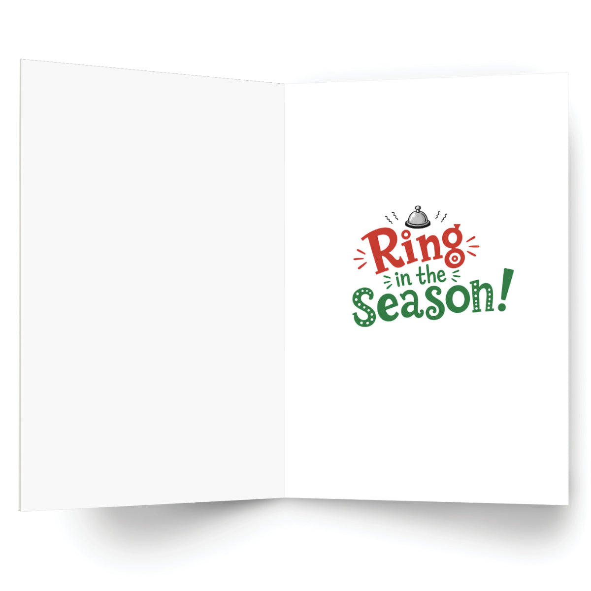 Angel Gets Wings Christmas Card
