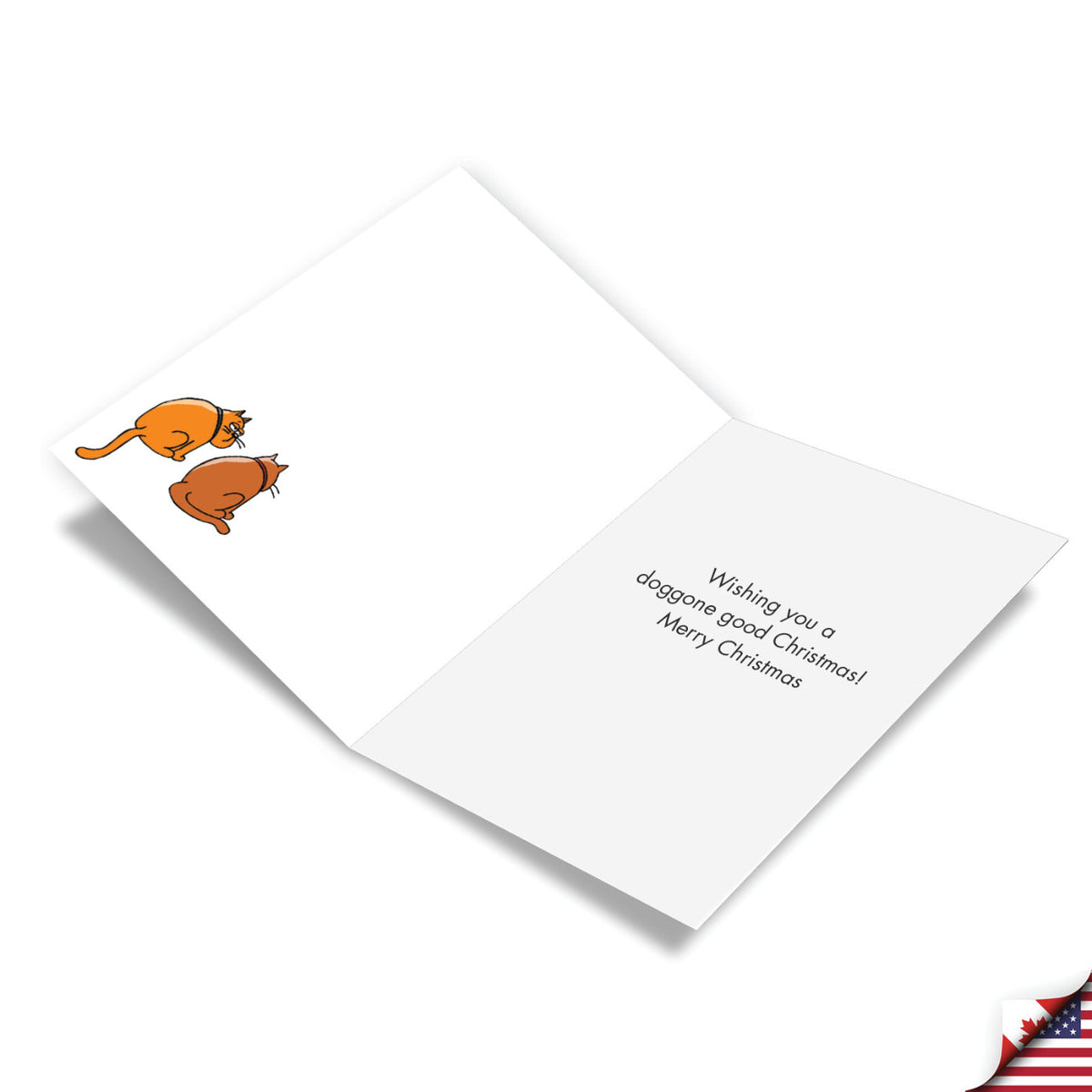 Check The Trash Christmas Card
