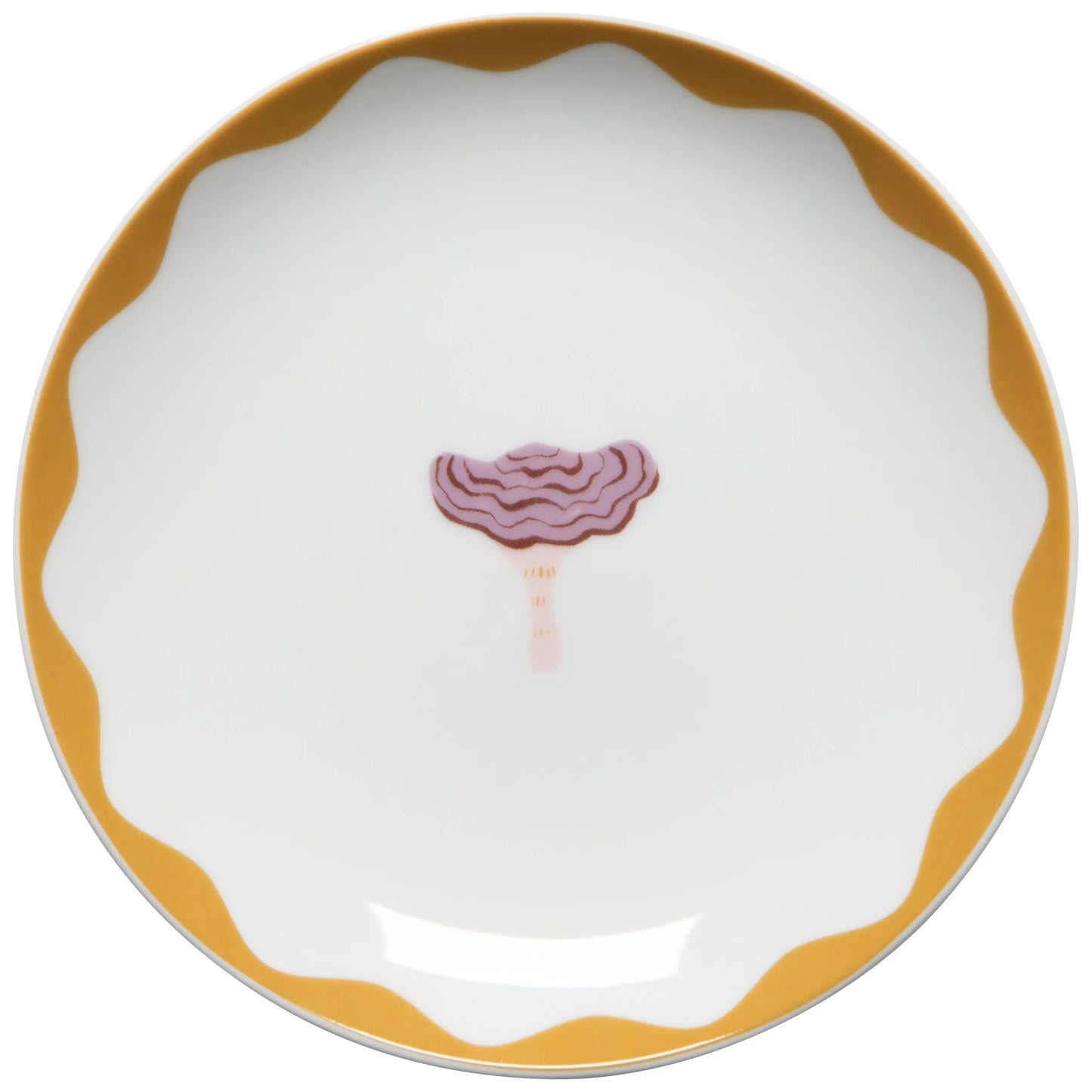 Mushroom Gems Appie Plates Set of 4
