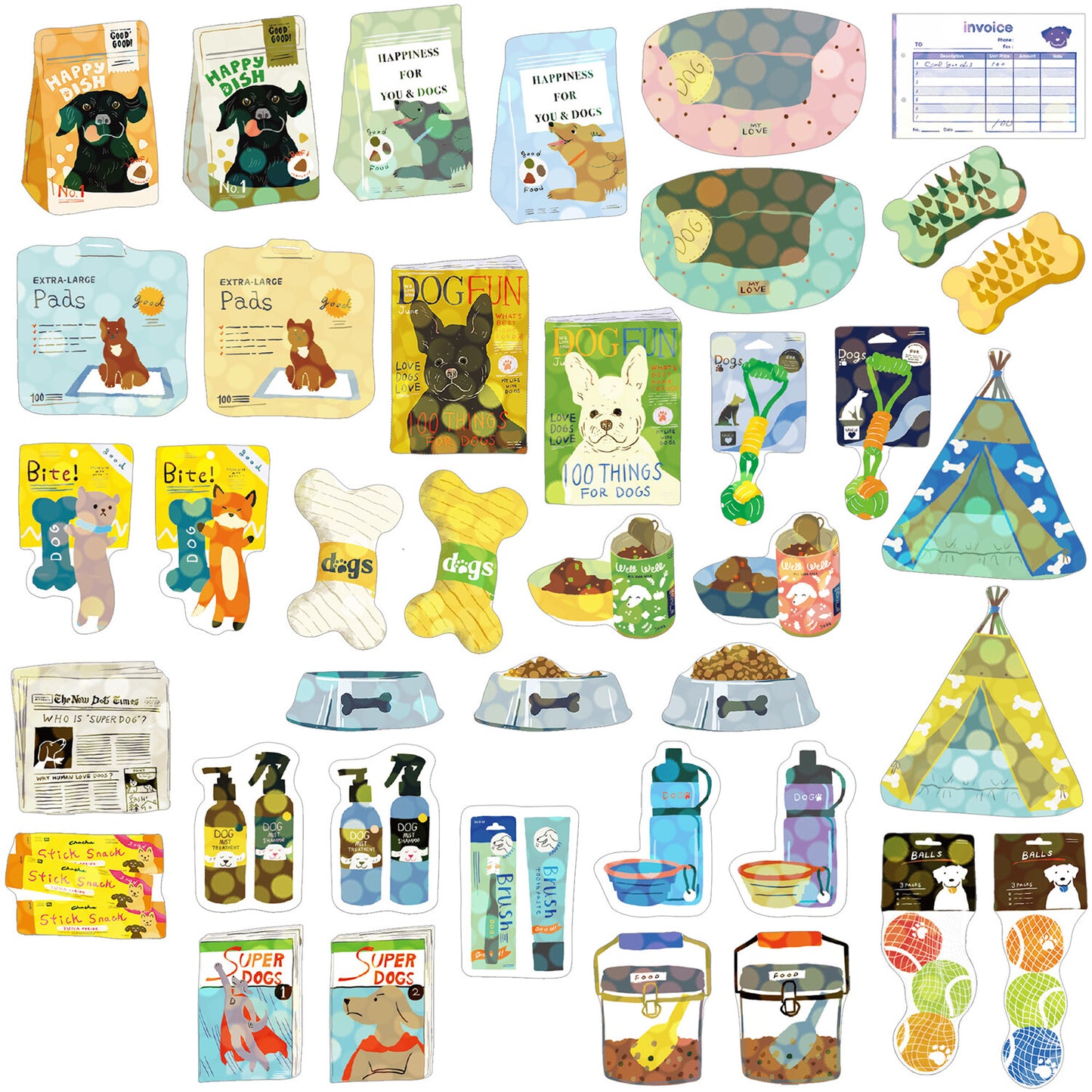 Decoration Haco Stickers Dog Supplies Dog