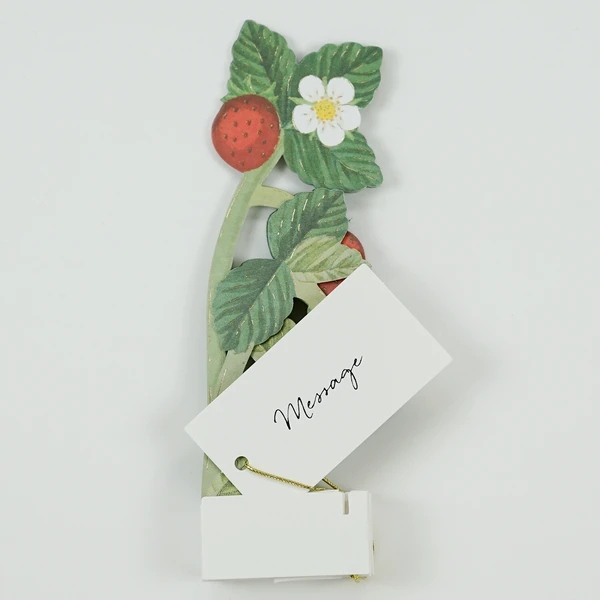 Pop-up 360 Mini Blooming Card Strawberry