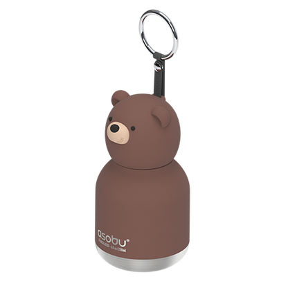 Mini Beastie Brown Bear Water Bottle