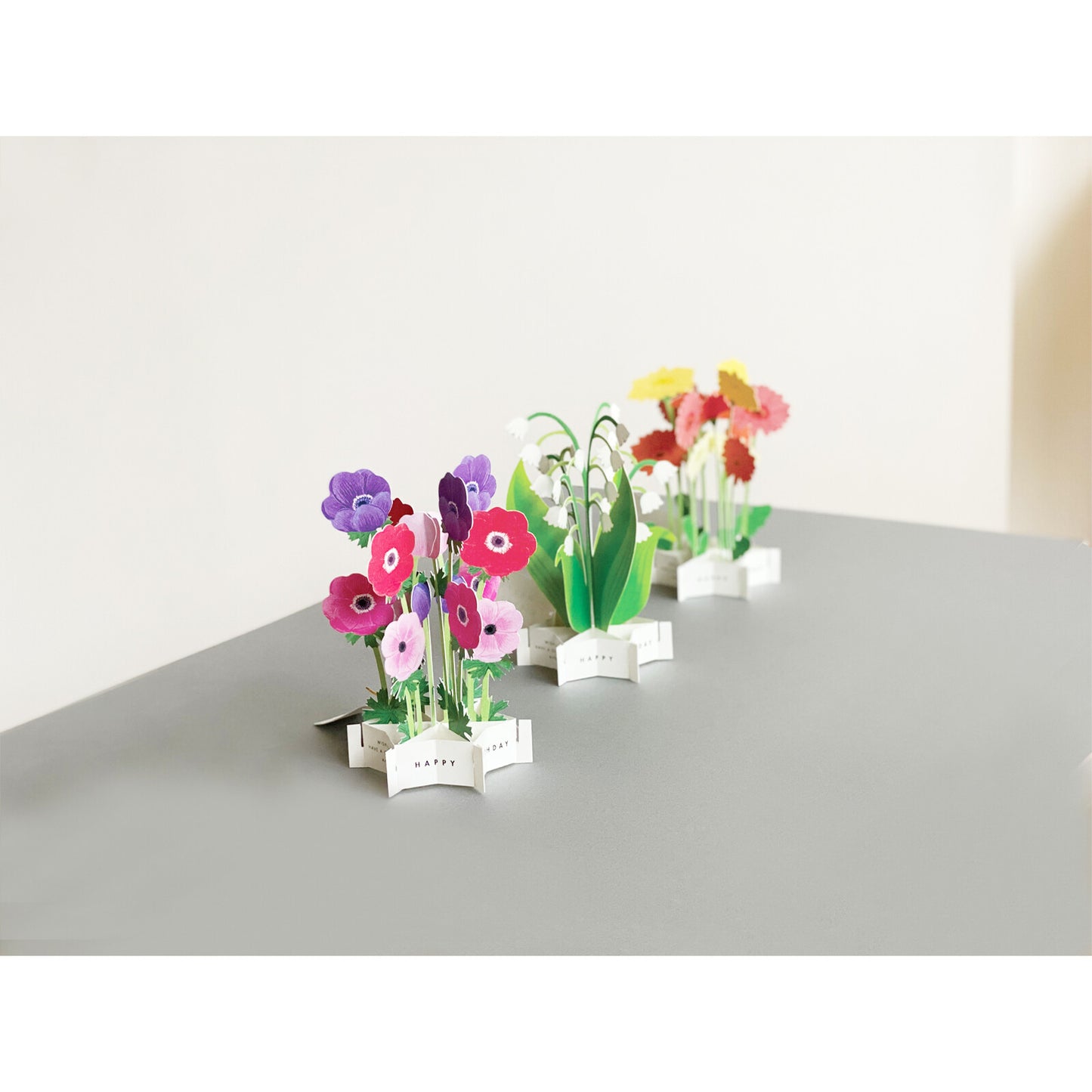 Pop-up 360 Blooming Card Anemone