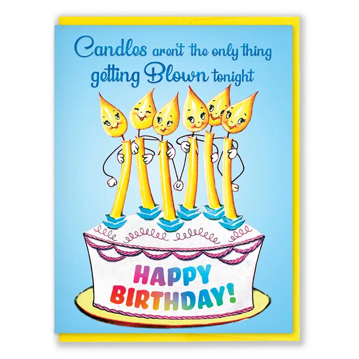Candles Aren't The Only Thing Getting Blown Card