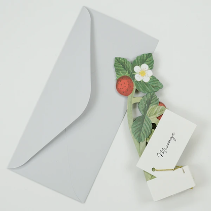 Pop-up 360 Mini Blooming Card Strawberry