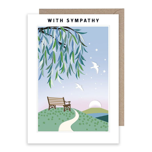 Deepest Sympathy Bench Card