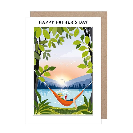 Happy Father's Day Hammock Card