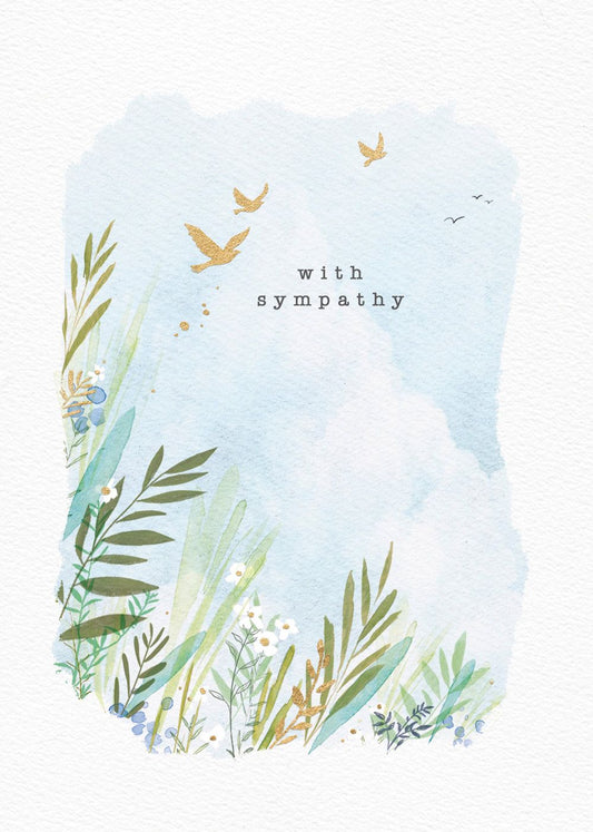 With Sympathy Card