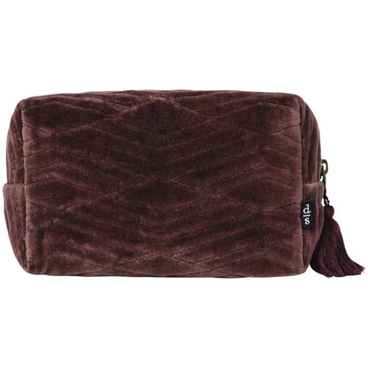 Fig Quilted Cosm Bag