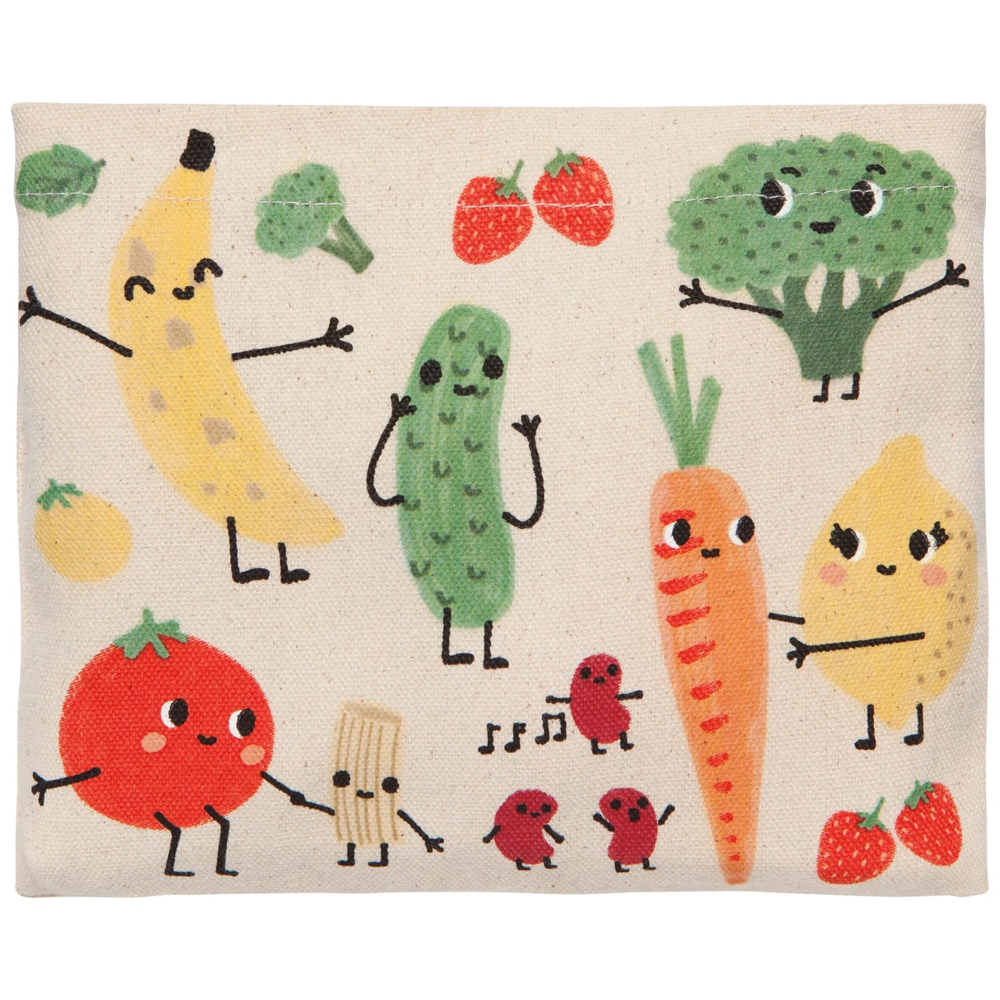 Funny Food Pocket Tote