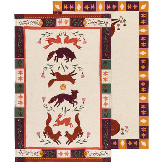 Folktale Tea Towel Set of 2