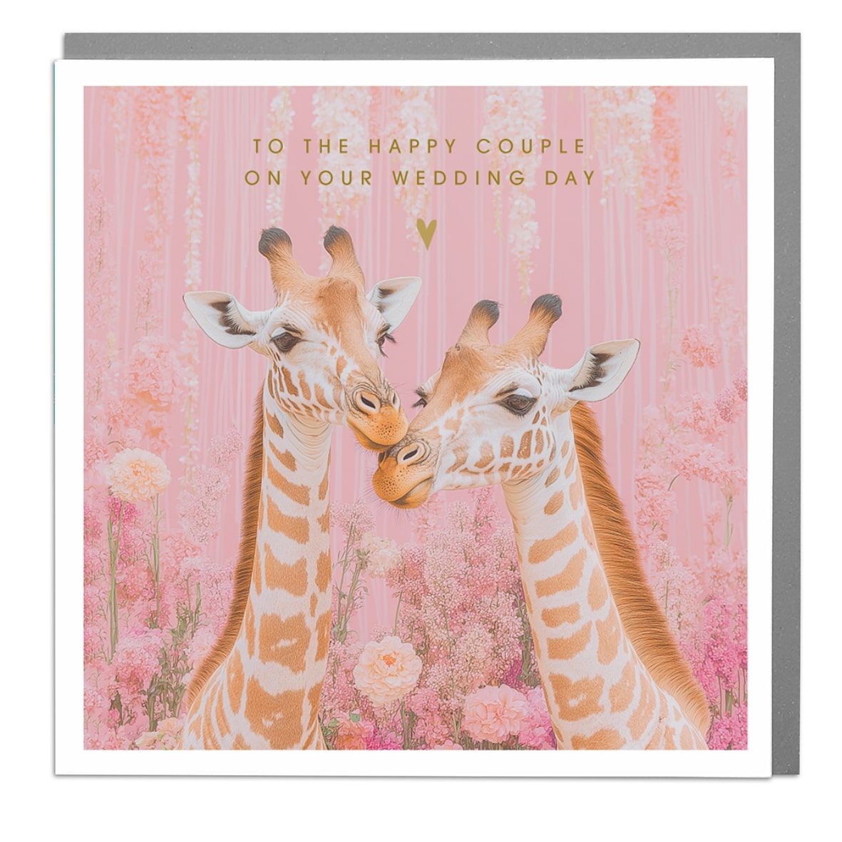 Happy Couple, Giraffe Card
