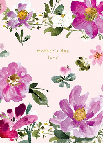 Pink Floral Card