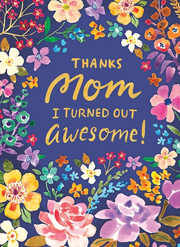 Awesome Mom Card