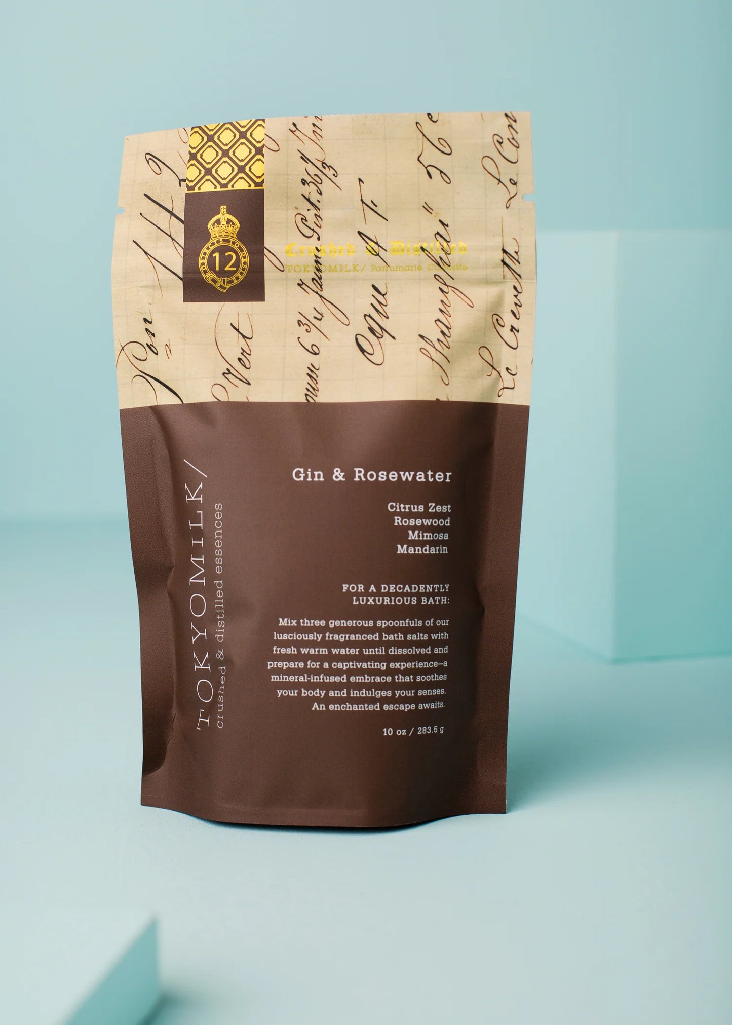 Gin And Rosewater Salt Soak No. 12